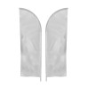 IMPORT 12' Double-Sided Feather Flag with Ground Spike