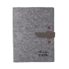 Slate Gray Country Red