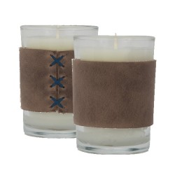 Distressed Brown Royal Blue Blank