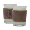 Distressed Brown Royal Blue Blank