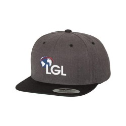 Yupoong 6089M Classic Flat Bill Snapback Cap