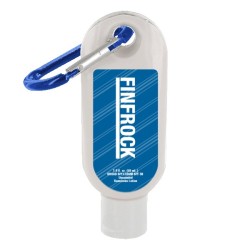 1.9 oz. SPF 30 Sunscreen in Clear Bottle with Carabiner