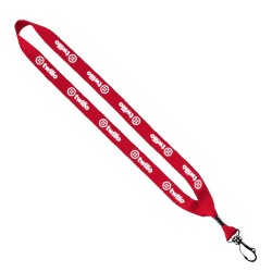 3/4" Polyester Lanyard with Swivel Snap Hook