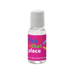 1 oz. Clear Sanitizer in Round Bottle
