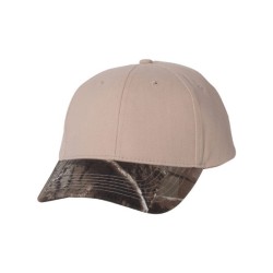 Kati LC25 Structured Solid Crown Camouflage Cap