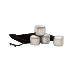 Cottonmouth Stainless Steel Ice Cubes