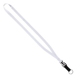 5/8" Tubular Lanyard with Plastic Slide-Buckle Release & Split-Ring