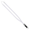 5/8" Tubular Lanyard with Plastic Slide-Buckle Release & Split-Ring