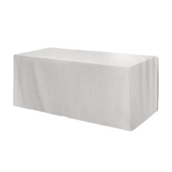 IMPORT 8' Fitted Open-Back Full-Color Table Throw
