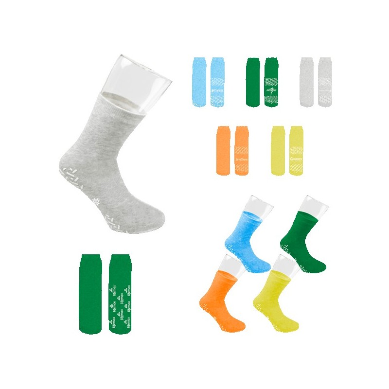 IMPORT Comfy-Fit Single Side Non-Slip Grip Socks