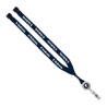 3/4" Polyester Lanyard with Metal Crimp & Retractable Badge Reel