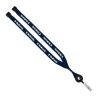 3/4" Polyester Lanyard with Metal Crimp & Retractable Badge Reel