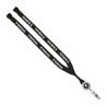 3/4" Polyester Lanyard with Metal Crimp & Retractable Badge Reel