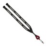3/4" Polyester Lanyard with Metal Crimp & Retractable Badge Reel
