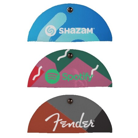 Logan Dye-Sublimated Felt Cord Keeper