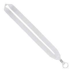IMPORT Rush 1" Dye-Sublimated Lanyard with Silver Crimp & Split-Ring