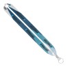 IMPORT Rush 1" Dye-Sublimated Lanyard with Silver Crimp & Split-Ring