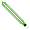 1" Cotton Lanyard with Plastic Clamshell & Swivel Snap Hook