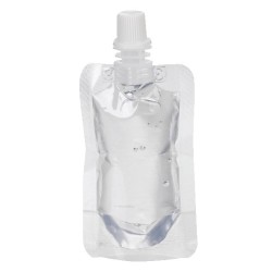 1 oz. Squeeze Pouch Clear Sanitizer