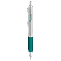 Curvaceous Silver Matte Gel Pen