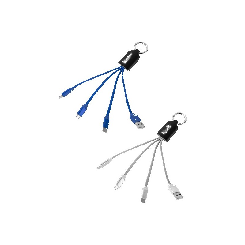 Jellyfish Light-Up Braided Charging Cable