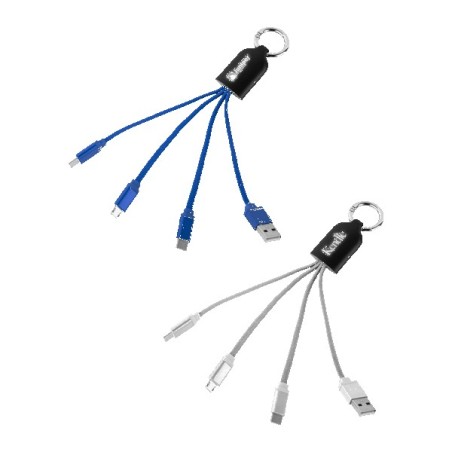 Jellyfish Light-Up Braided Charging Cable