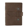Distressed Brown Turquoise Blank
