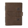 Distressed Brown Royal Blue Blank
