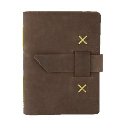 Distressed Brown Lemon Blank
