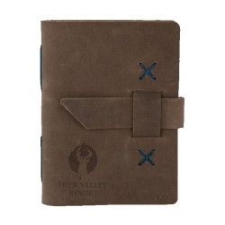 Distressed Brown Royal Blue