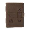 Distressed Brown Black
