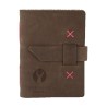 Distressed Brown Fuchsia