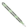 IMPORT Rush 3/4" Dye-Sublimated Lanyard Sewn Silver Metal Split-Ring
