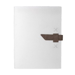 Distressed Brown White Blank