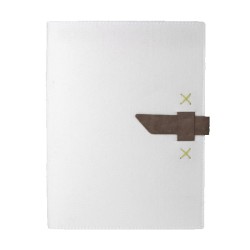 Distressed Brown Lemon Blank