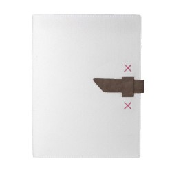 Distressed Brown Fuchsia Blank