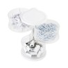 Tower of Clips and Push Pins