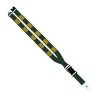 Maverick 1" Polyester Lanyard w/ Slide Buckle Release, Silver Metal Oval & Convenience Release