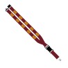 Maverick 1" Polyester Lanyard w/ Slide Buckle Release, Silver Metal Oval & Convenience Release