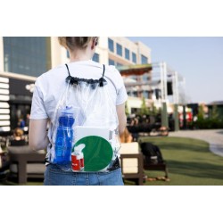 Phoenix Clear Drawstring Backpack