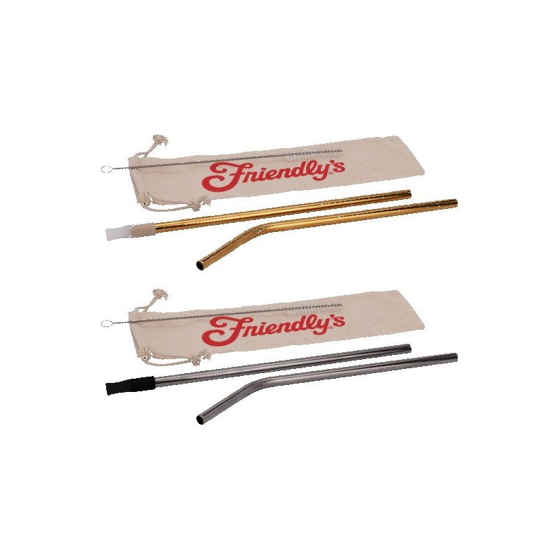 Hoover Stainless Steel Straw Set