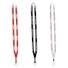 1/2" Dye-Sublimated Lanyard with Metal Crimp & Metal Split-Ring