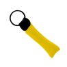 Neoprene Lip Balm Sleeve Pocket with Sewn Split-Ring