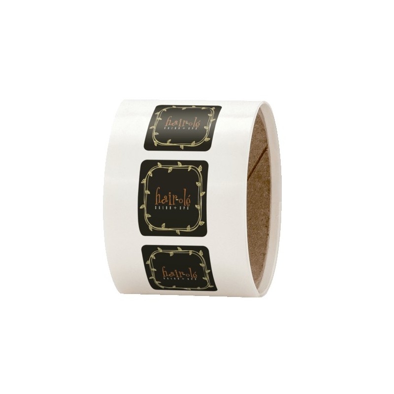 2" x 2" Rounded Corner Roll Labels