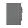 Crosshatch PU Notebook With Pen