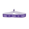 3/4" Dye-Sublimated Fold Over Elastic Headband