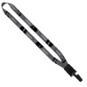 3/4" Dye-Sublimated Waffle Weave Lanyard