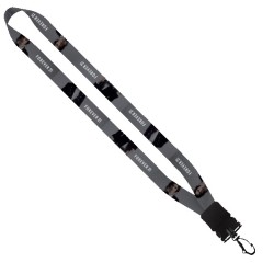 3/4" Dye-Sublimated Waffle Weave Lanyard