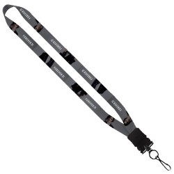 3/4" Dye-Sublimated Waffle Weave Lanyard