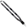 3/4" Dye-Sublimated Waffle Weave Lanyard